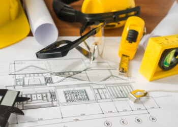 Construction of a house from a bar