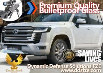 Secure rides: Toyota Land Cruiser bulletproof glass