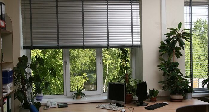 Жалюзи в офис практичное решение для интерьера: достоинства, виды и выбор