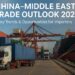 China’s trade relationship with Middle Eastern countries