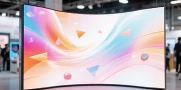 Гибкие LED-экраны: преимущества применения и особенности монтажа
